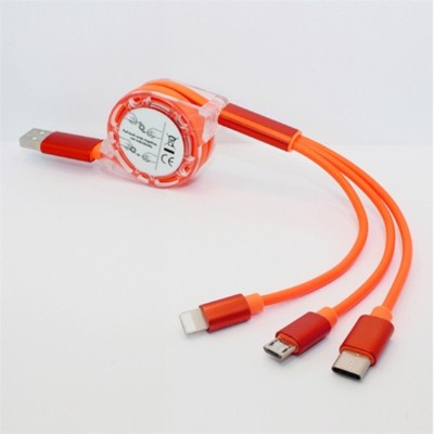 一拖三數據線伸縮系列 一拖三數據線伸縮系列