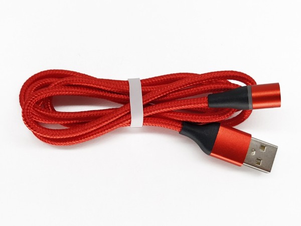 7Pin磁吸數據線，尼龍編織，可數據傳輸，符合ROHS標準